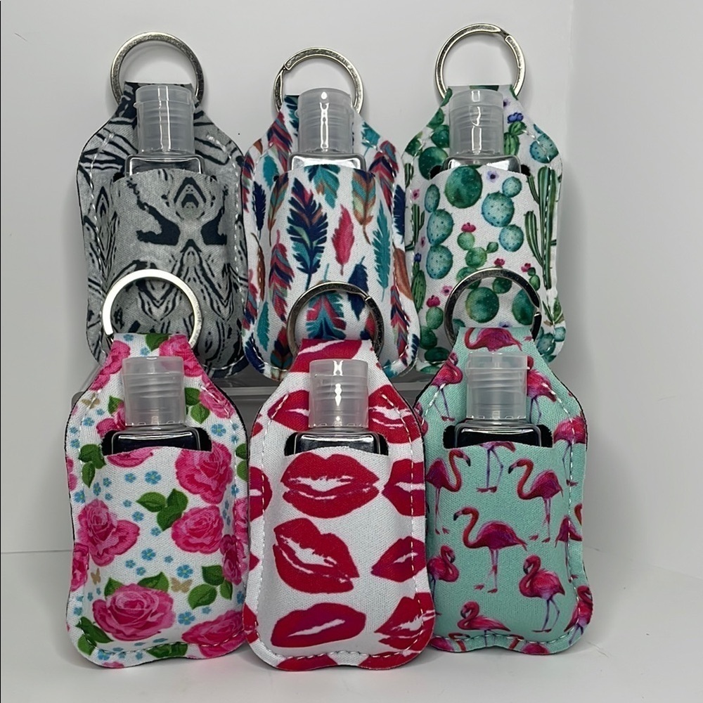 Sanitizer Key Card Holders with Multiple Designs